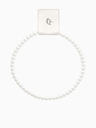 Бусы «Невеста», с жемчугом, шар №10, белые, 40 см - Фото 4