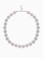 Бусы жемчуг «Невеста» шар №16, белые, L=40 см - Фото 1