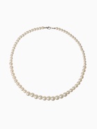 Бусы «Невеста» с жемчугом, шар №4.6.8, цвет молочный, 45 см - Фото 1