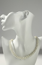 Бусы «Невеста» с жемчугом, шар №4.6.8, цвет молочный, 45 см - Фото 7