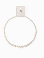 Бусы «Невеста» с жемчугом, шар №4.6.8, цвет молочный, 45 см - Фото 4