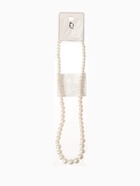 Бусы «Невеста» с жемчугом, шар №4.6.8, цвет молочный, 45 см - фото 60782075