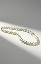 Бусы жемчуг «Невеста» шар №10, цвет молочный, L=40 см - Фото 2