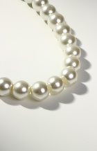 Бусы жемчуг «Невеста» шар №10, цвет молочный, L=40 см - Фото 3