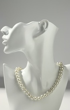 Бусы жемчуг «Невеста» шар №10, цвет молочный, L=40 см - Фото 1