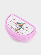 Бутербродница IDEA «Единорог», 325 мл, 10.5×15×4 см, пластик, розовая - Фото 3