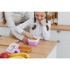 Ланч - бокс в школу IDEA «Единорог», 2 отделения, 400+400 мл, пластик, сиреневый - Фото 9