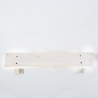 Полка деревянная "Прованс", цвет белый, 60 х 14 х 4 см - Фото 4
