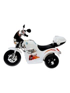 УЦЕНКА (Трещина багажника) Электромобиль «Чоппер», с аккумулятором, световые и звуковые эффекты, белый - Фото 2