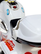 УЦЕНКА (Трещина багажника) Электромобиль «Чоппер», с аккумулятором, световые и звуковые эффекты, белый - Фото 5