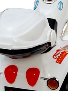 УЦЕНКА (Трещина багажника) Электромобиль «Чоппер», с аккумулятором, световые и звуковые эффекты, белый - Фото 6