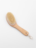 Щётка массажная для тела ONLITOP, из натуральной щетины, с ручкой, гладкая - Фото 6