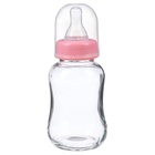 Бутылочка для кормления M&B, классическое горло, быстрый поток, от 6 мес., 150 мл., стеклянная, МИКС - Фото 14