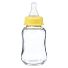 Бутылочка для кормления M&B, классическое горло, быстрый поток, от 6 мес., 150 мл., стеклянная, МИКС - Фото 13