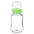Бутылочка для кормления M&B, классическое горло, быстрый поток, от 6 мес., 150 мл., стеклянная, МИКС - Фото 4