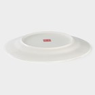Тарелка фарфоровая десертная «Аврора», d=20,5 см, цвет белый - фото 4292496
