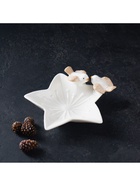 Блюдо сервировочное «Голубки на цветочке», 14×15×5 см, керамика, белое - Фото 6