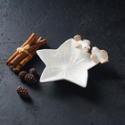 Блюдо керамическое сервировочное «Голубки на цветочке», 14×13,5×4 см, цвет белый - Фото 9