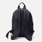 Рюкзак мужской на молнии, 5 наружных карманов, цвет чёрный - Фото 3