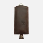 Ключница на молнии, длина 15 см, цвет коричневый - Фото 1