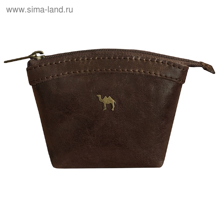 Монетница Camel Premium, цвет коричневый - Фото 1