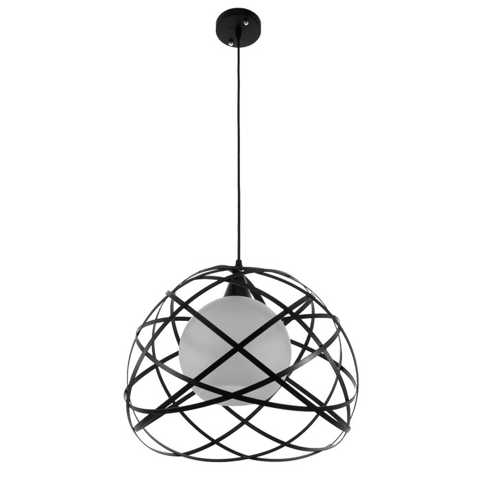 Светильник «Барра» 1×40 Вт E27 черный 36×36×30 см BayerLux
