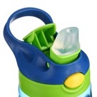 Поильник детский, мягкий носик, цвет голубой, 480 мл - фото 39645619