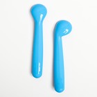 Ложки для кормления детские, 2 шт., голубой 4482632