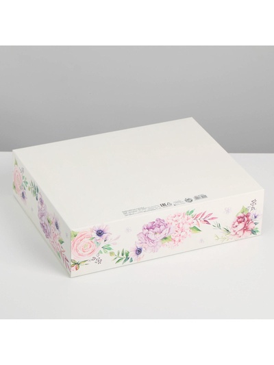 Коробка подарочная, упаковка, «Счастья в душе», 31×24.5×8 см