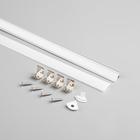Угловой профиль General для светодиодной ленты, 2 м, 16 × 16 мм, матовый рассеиватель, аксессуары - Фото 2
