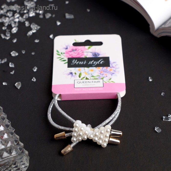 Резинка для волос "Верона" бантик - Фото 1