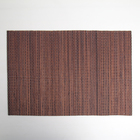 Салфетка сервировочная на стол 40×30 см «Капли», цвет коричневый - Фото 2