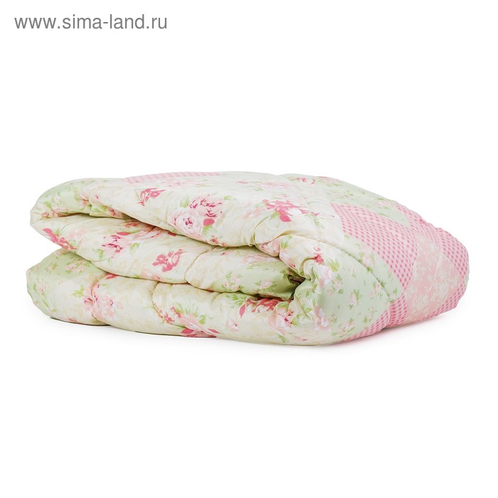 Одеяло Эконом 140×205 см, цвет МИКС, синтепон, п/э 100% - Фото 1