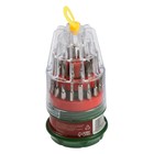 Набор для точных работ ЛОМ, держатель с битами, в кейсе, 31 предмет - Фото 7