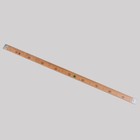 Метр деревянный, 100 см, с клеймом, ГОСТ, толщина 9 мм - Фото 3