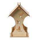 Деревянная кормушка-конструктор «Птички» своими руками, 14.5 × 18.5 × 25 см, Greengо - фото 7708680