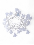 Гирлянда «Нить» 4.5 м с насадками «Прищепки-ёлочки», IP20, прозрачная нить, 20 LED, свечение тёплое белое, 220 В - фото 57932422