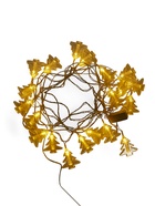 Гирлянда «Нить» 4.5 м с насадками «Прищепки-ёлочки», IP20, прозрачная нить, 20 LED, свечение тёплое белое, 220 В - фото 57932421