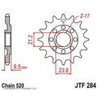 Звезда ведущая JT sprockets 284.15, цепь 520, 15 зубьев 4543171 - фото 308095633