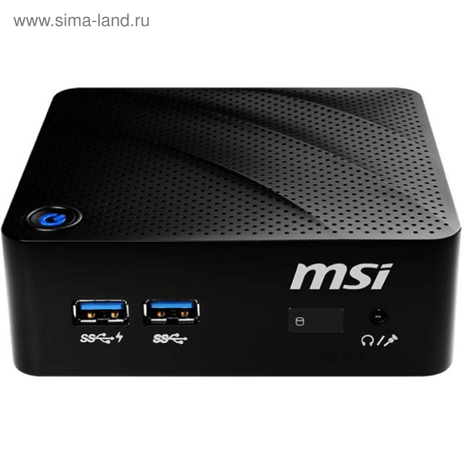 Неттоп MSI Cubi N 8GL-036RU slim Cel N4000 (1.1), 4ГбG 600, 40W, черный ...