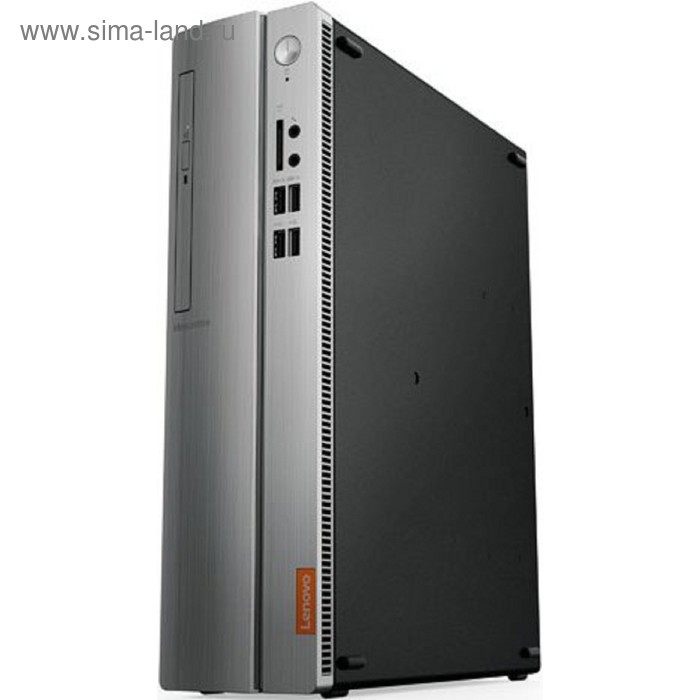Компьютер Lenovo IdeaCentre 310S-08ASR SFF A6 9225 (2.6), 4Гб, 1Тб 7.2к, черно-серебристый - Фото 1