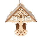 Кормушка для птиц «Узорное дерево», 23 × 17 × 16,5 см, Greengo - Фото 2