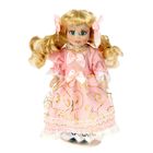 Кукла коллекционная "Олечка в розовом платьице" 19 см - Фото 1