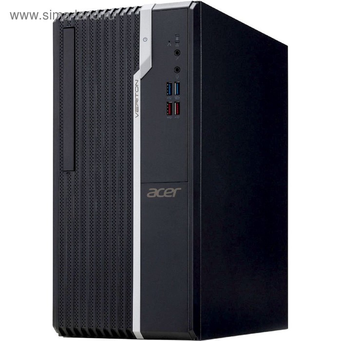 Компьютер Acer Veriton S2660G SFF PG G5400 (3.7), 4Гб, 1Тб 7.2кG 610, 180W, черный - Фото 1