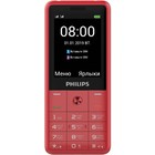 Мобильный телефон Philips E169 Xenium, 2Sim, 2.4", 0.3Mpix, microSD, красный - Фото 2