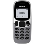 Мобильный телефон Digma Linx A105N 2G, 32Мб, 1.44", серый - Фото 1