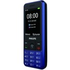 Мобильный телефон Philips E182 Xenium, 2Sim, 2.4", 0.3Mpix, microSD, синий - Фото 3