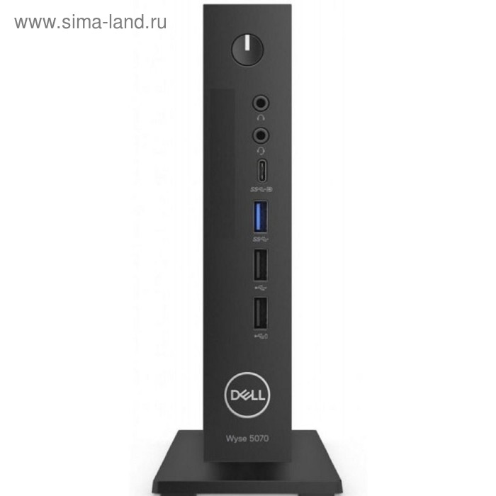 Неттоп Dell Wyse Thin 5070 ext PS J5005 (1.5), 4Гб, SSD16ГбG 605, черный - Фото 1