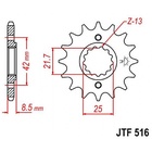 Звезда передняя (ведущая) JTF516 для мотоцикла, стальная, цепь 520, 13 зубьев 4164639 - фото 308095838