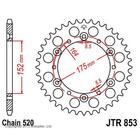 Звезда задняя, ведомая, JTR853 для мотоцикла стальная, цепь 520, 52 зубья 4164763 - фото 308095845